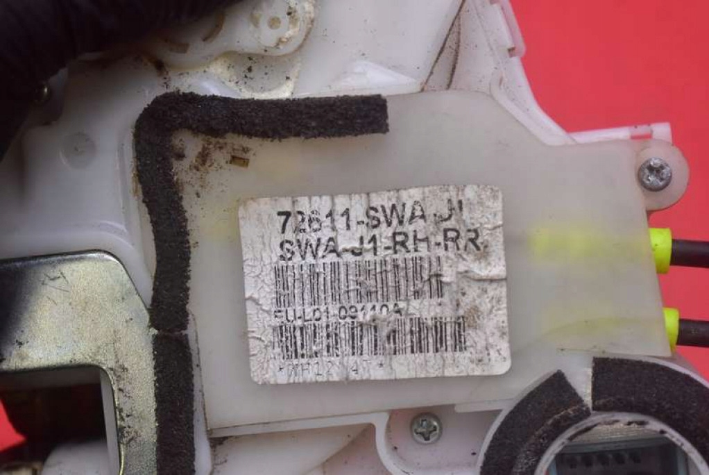 фото №8, Замок дверь правый задняя задний 72611-swa-j1 honda crv 3 iii 06-09