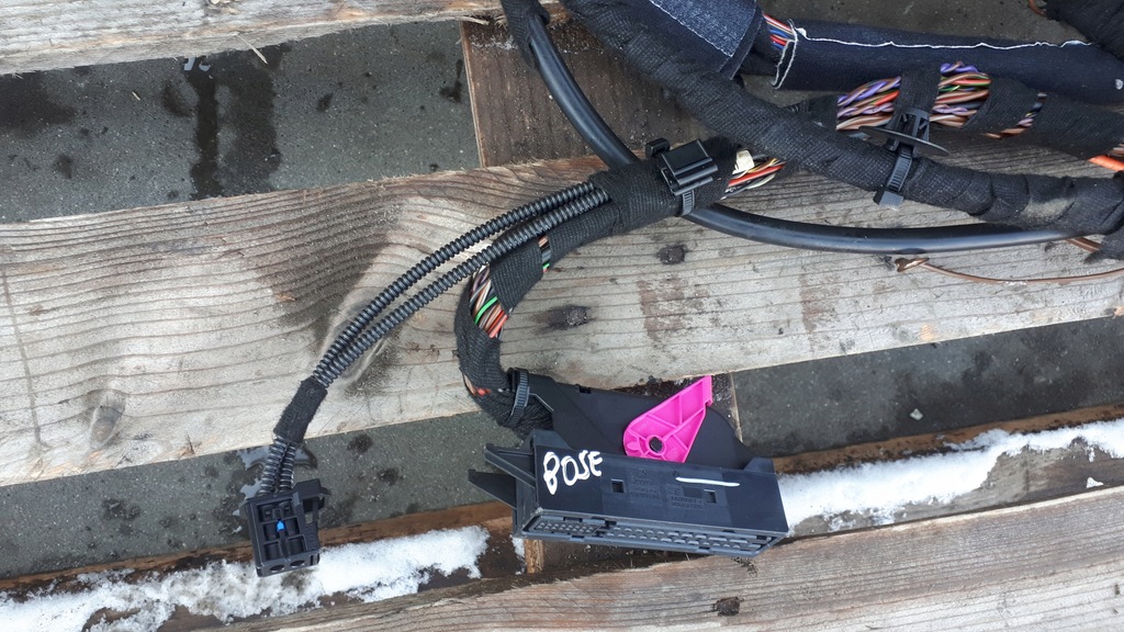 фото №4, A6 c7 4g жгут электропроводка усилителя bose s6 a7