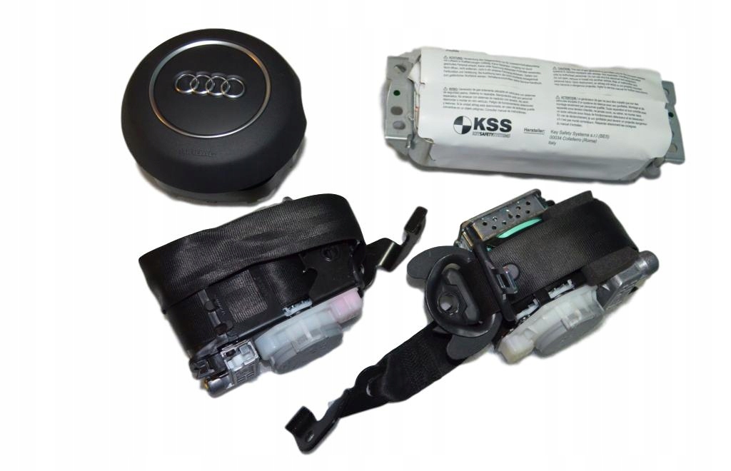 фото №1, Audi q5 подушки безпеки ремені комплект подушка безпеки