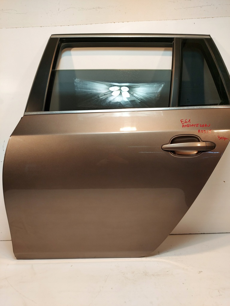 фото №6, Bmw e61 дверь левый задняя задние a09/8 amethystgrau