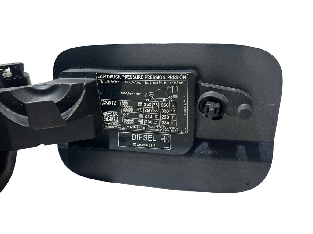 фото №10, Крышка заливной топлива привод mercedes c w204