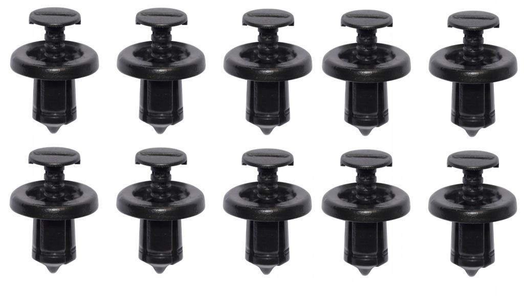 фото №1, 10x кліпса штифт двигун жабо бампер renault