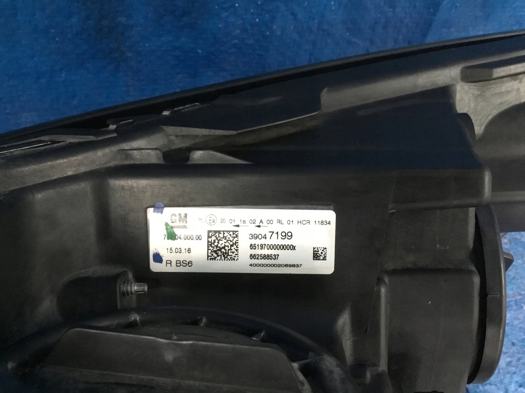 фото №6, Opel astra v k права лампа передня