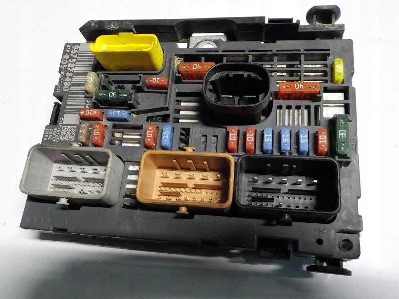 фото №1, Citroen c3 i модуль bsm uch 9675878480 r05