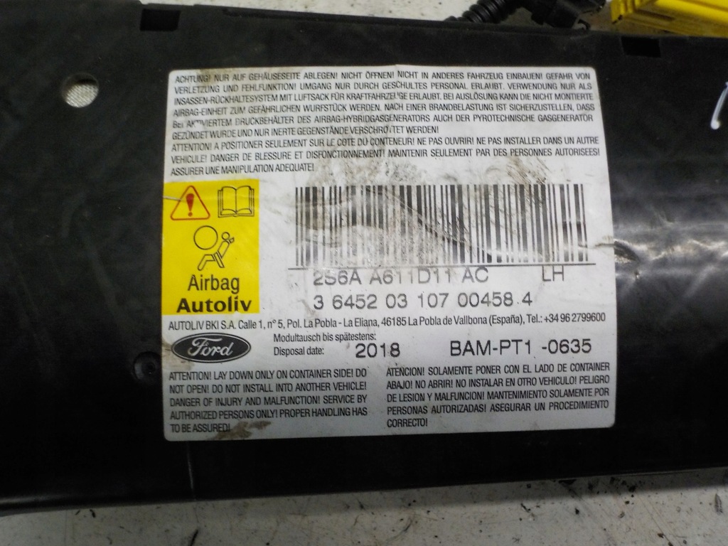 фото №2, Mazda 2 ii подушка сидіння ліва