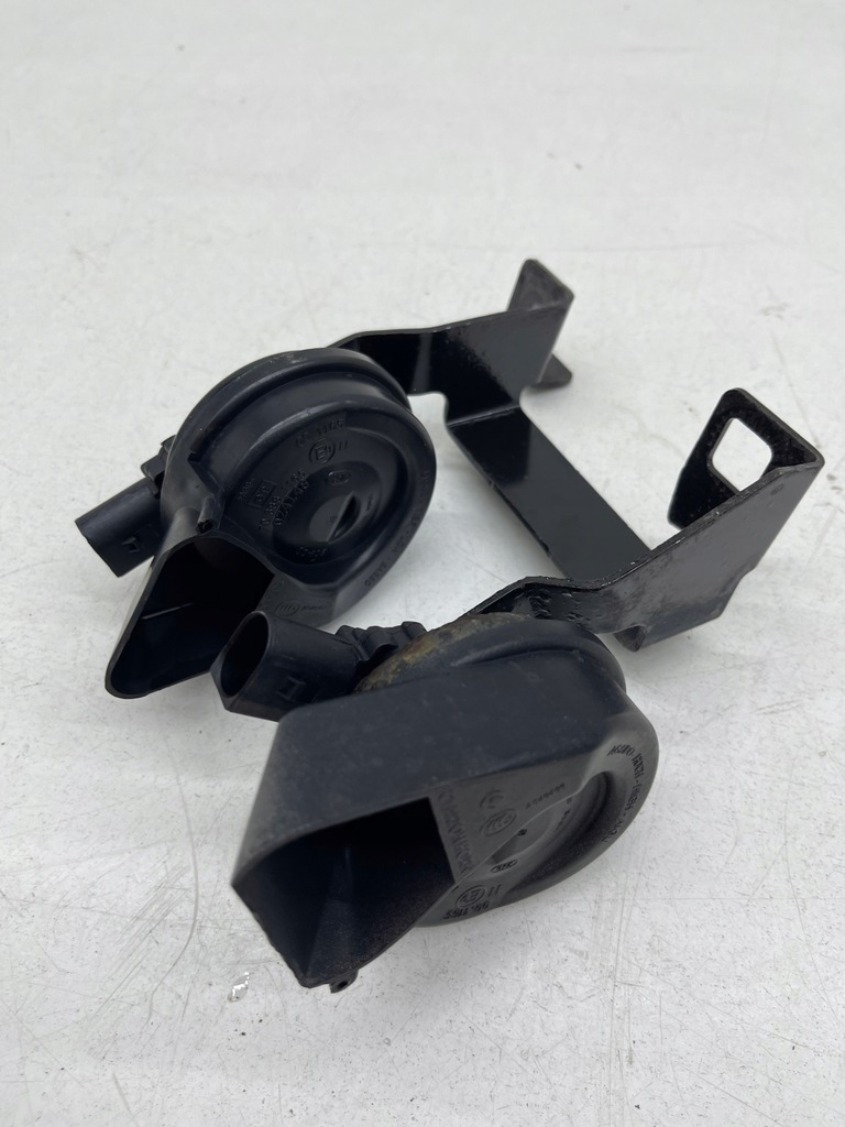 фото №8, Audi a6 c7 клаксон сигнал сигнал звуковой + кронштейн комплект!