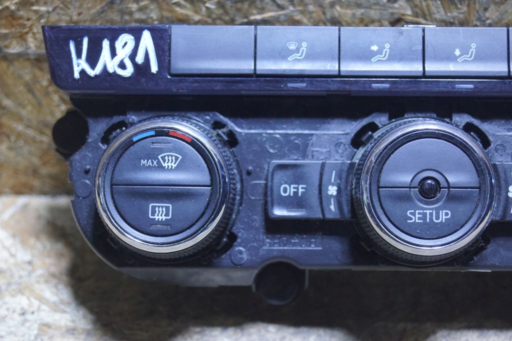 фото №8, Панель кондиционера skoda octavia iii 5e0907044k