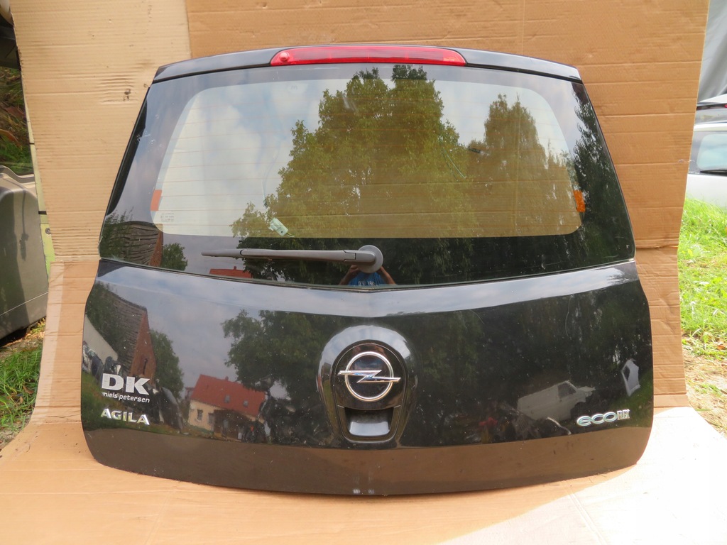 фото №1, Opel agila крышка багажника багажника задняя zcec