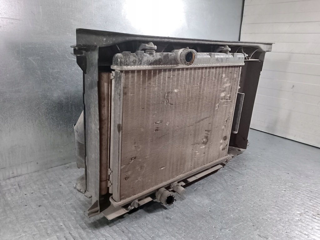 Набор радиатор woda кондиционер вентилятор peugeot 307 sw 9650316080 1.6 16v Недорого