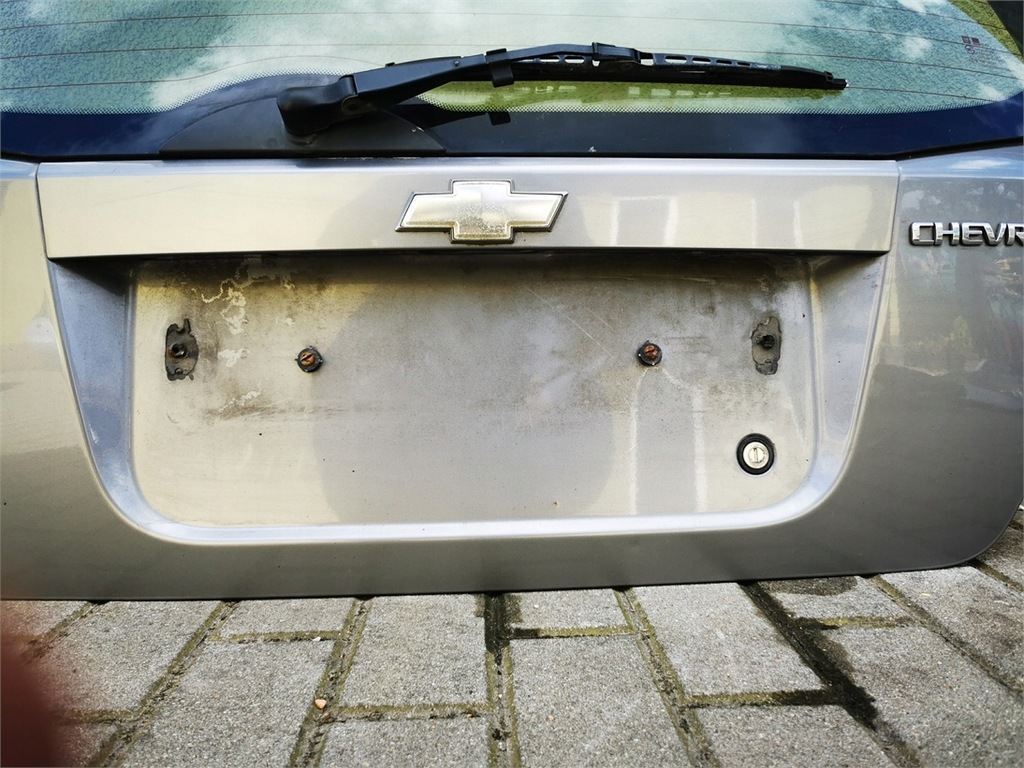 фото №5, Chevrolet aveo t250 07-11 крышка багажника комплектная демонтаж