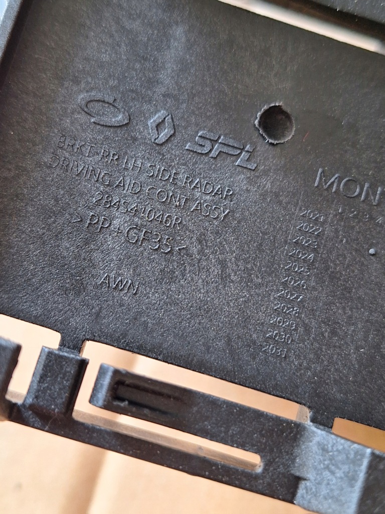 фото №3, Радар модуль кронштейн renault arkana лівий