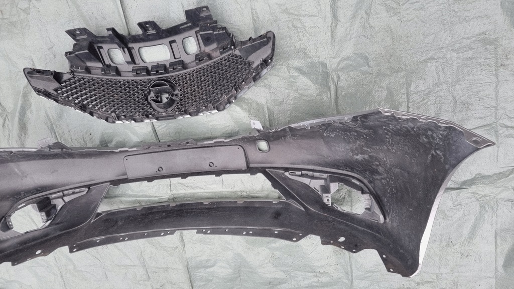 фото №10, Nissan note 2 ii lift бампер передний перед решётка радиатора заглушка решётка радиатора