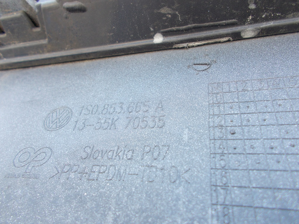 фото №15, Бампер передний перед vw up up! 2012 - 2016 1s0853665