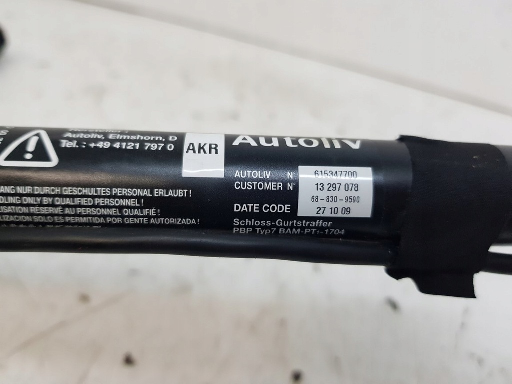 фото №6, Chevrolet cruze orlando pas натяжитель l/p перед