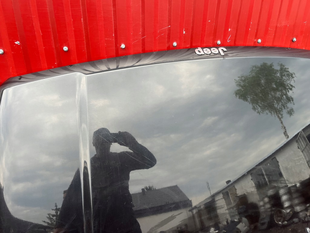 фото №3, Jeep commander капот оригинал pxr ładna w цвет