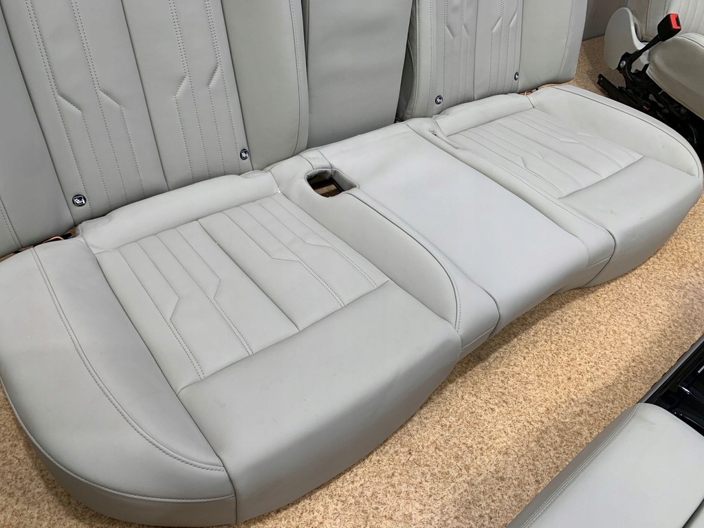 фото №8, Audi a8 d5 сиденья заднее сиденье обшивки салон комплект