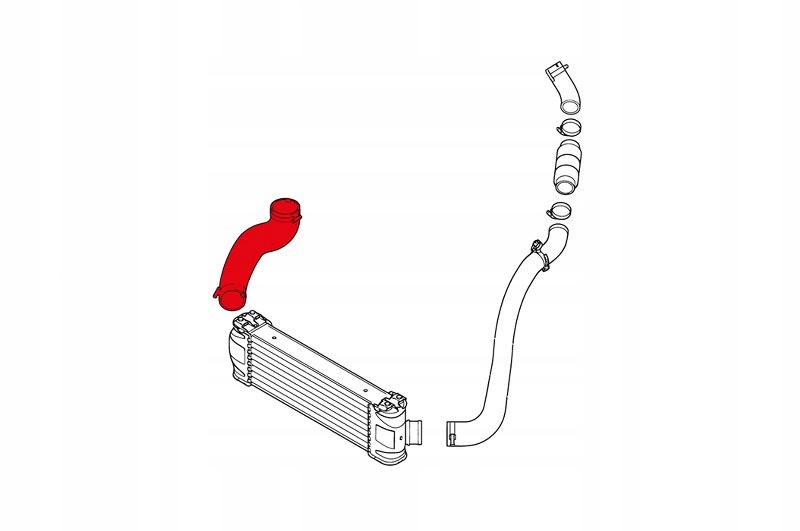 Skv шланг турбіни - ford transit 2.2 tdci - 1752334 Оригінал