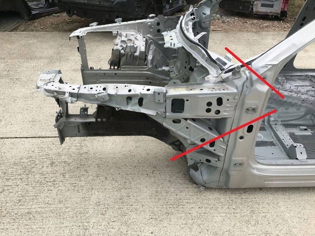 фото №1, Mazda cx-60 cx60 2023 лонжерон чверть лівий перед cięta jak na foto