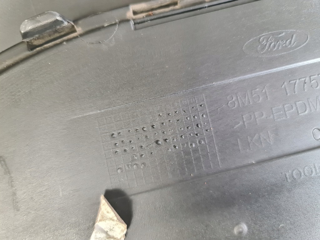 фото №13, Ford focus ii mk2 lift 2008- бампер перед передний 8m51-17757-a-w