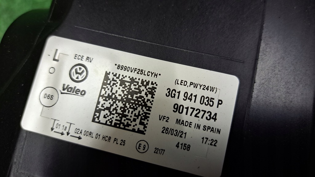 фото №6, Vw passat b8 3g1 lift full led лампа передняя