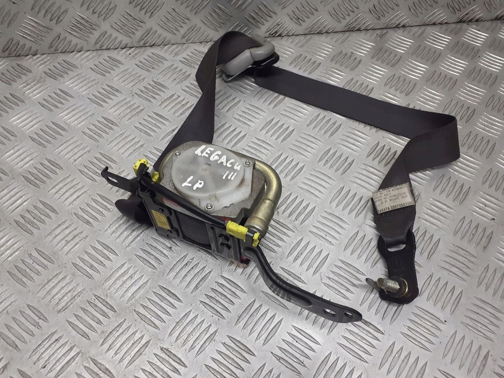 фото №4, Pas безпеки лівий перед subaru legacy iii