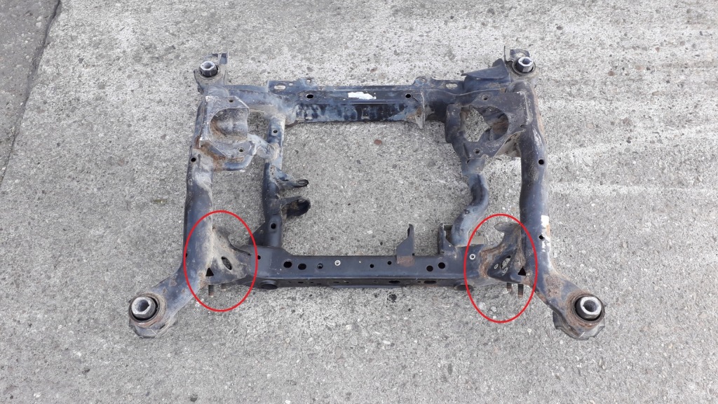 фото №11, Jeep grand cherokee wk2 10- подрамник подрамник двигателя