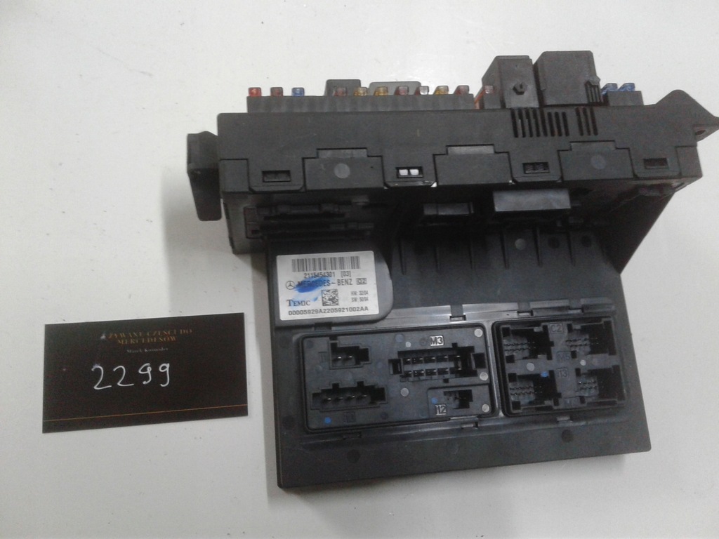 фото №1, Модуль комфорту sam mercedes w211 2115454301