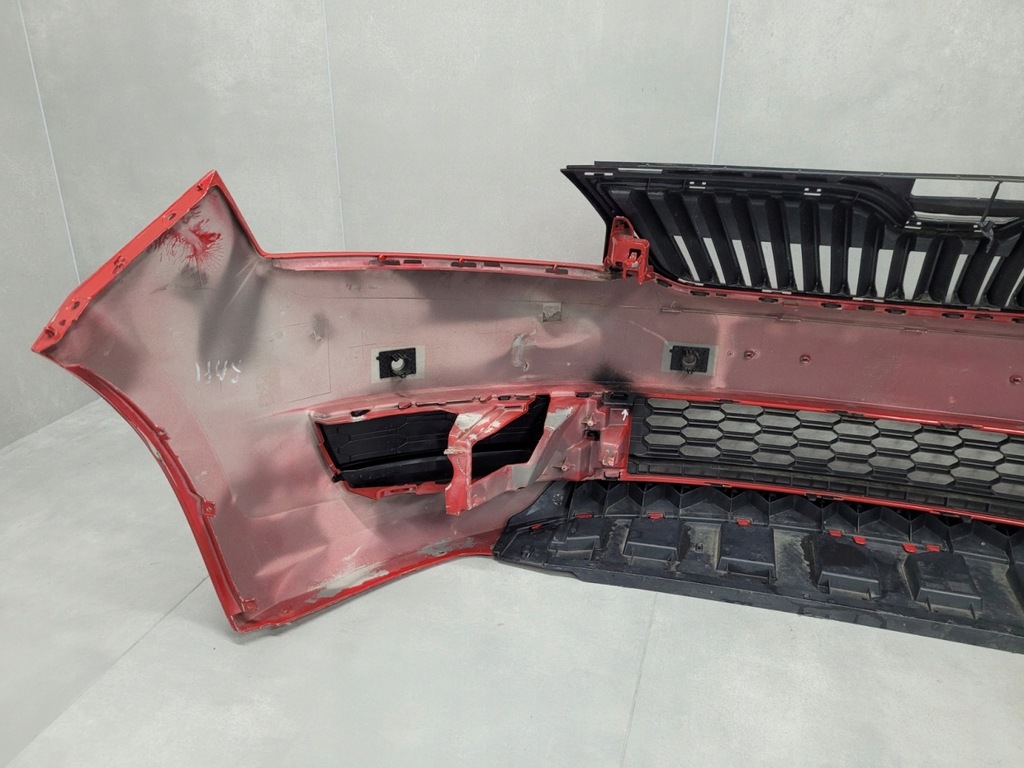 фото №10, Бампер перед передній skoda rapid 5ja 12-17