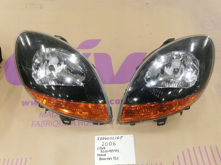 фото №1, Лампа фара правая левая kangoo kango lift 2005