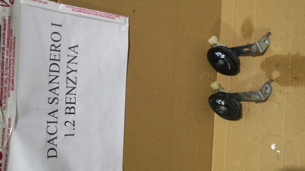 фото №1, Сигнал клаксон dacia sandero i 000329