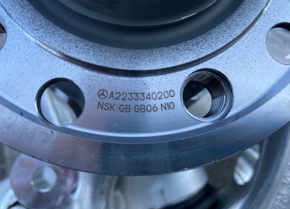 фото №5, Поворотний кулак+ важелі+ ступиця mercedes s w223 2233000 a2233340200 a2233336000