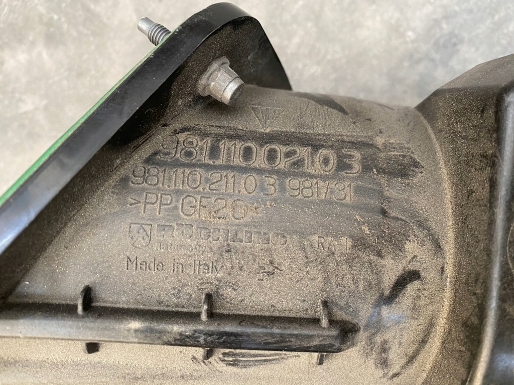 фото №7, Porsche 981 cayman boxer труба wąż шланг воздухозаборник