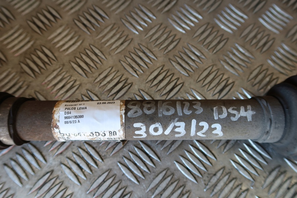 фото №4, Приводной вал левая citroen ds4 9684135380