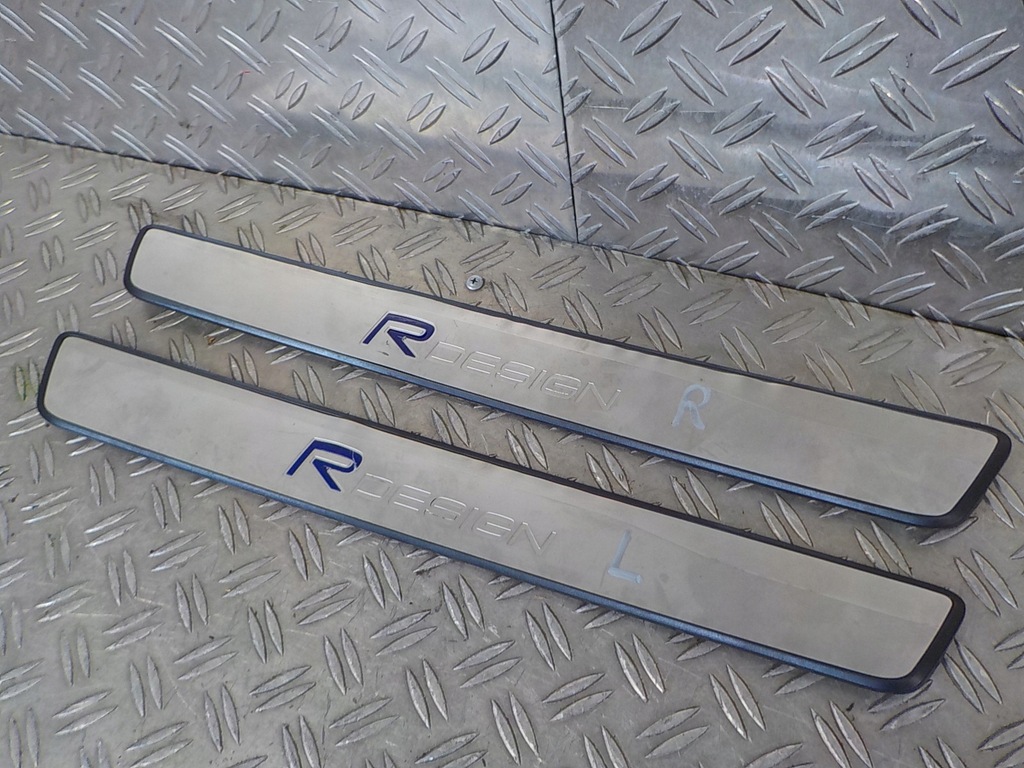 фото №3, Volvo xc40 17- молдинг порог левая правая r-design