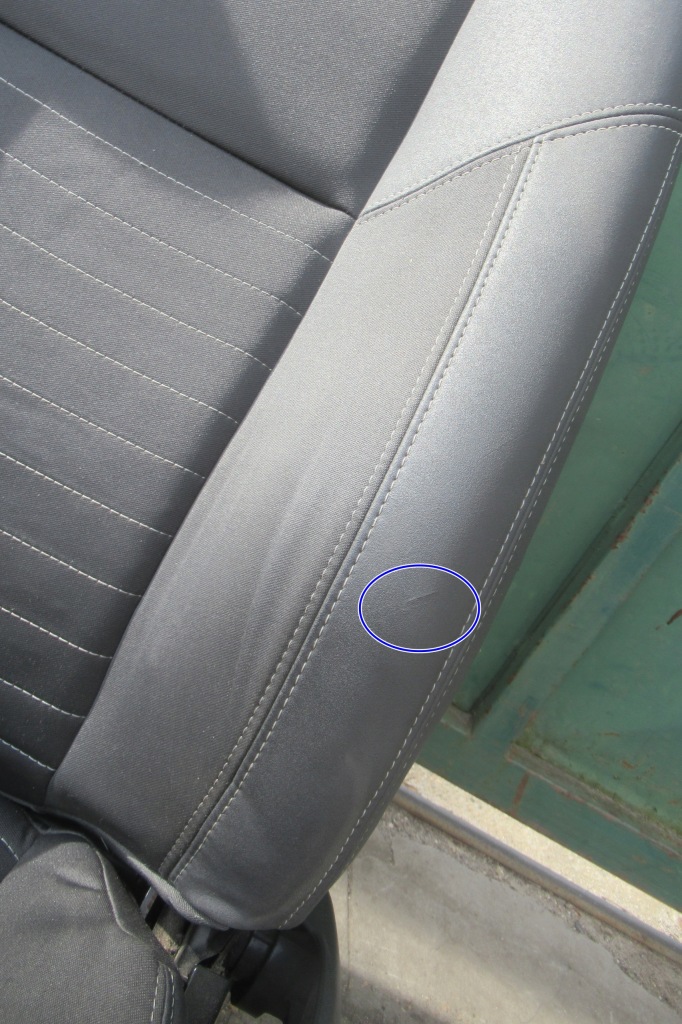 фото №7, Volvo v50 2.4 d 06r kombi сидіння заднє сидіння комплект напівшкіра eu