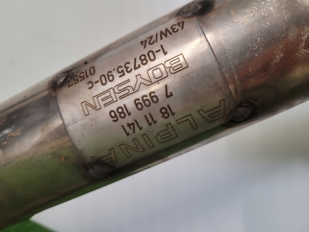 фото №10, Alpina b4gt bmw 4 g26 cran coupe gc выхлоп система выпускной гаситель 9425817