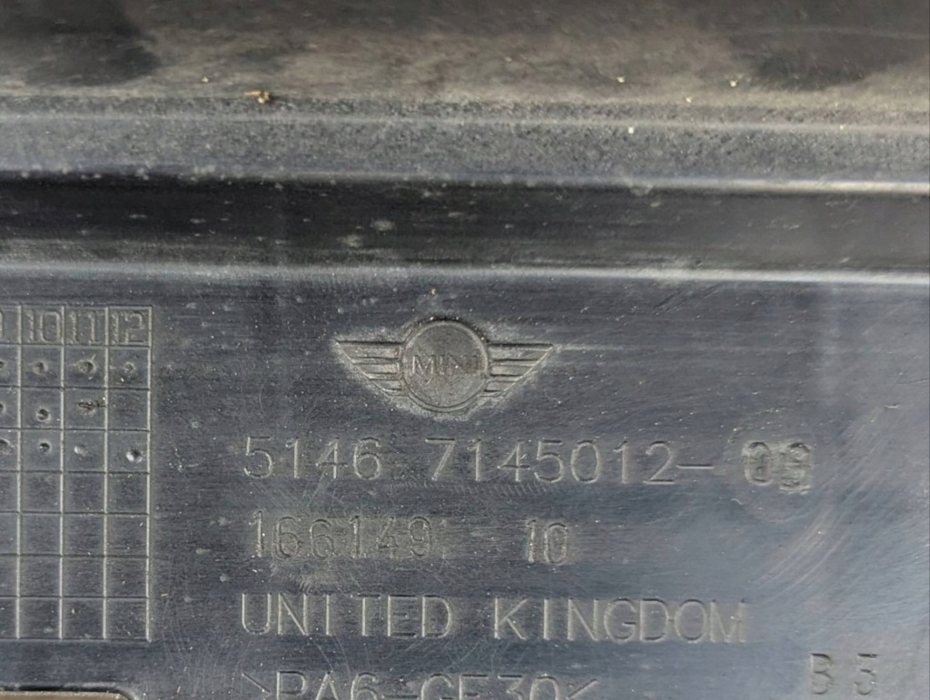 Ремінь передній підсилювач передній mini cooper 2 r56 2009 7145012 Зі Шроту