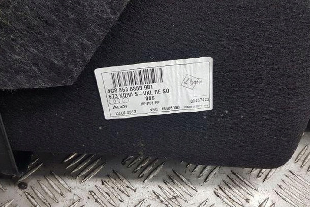 фото №7, Защита замка крышки audi a7 sportback 4ga, 4gf 4g8863888b9bt 3.0l дизель