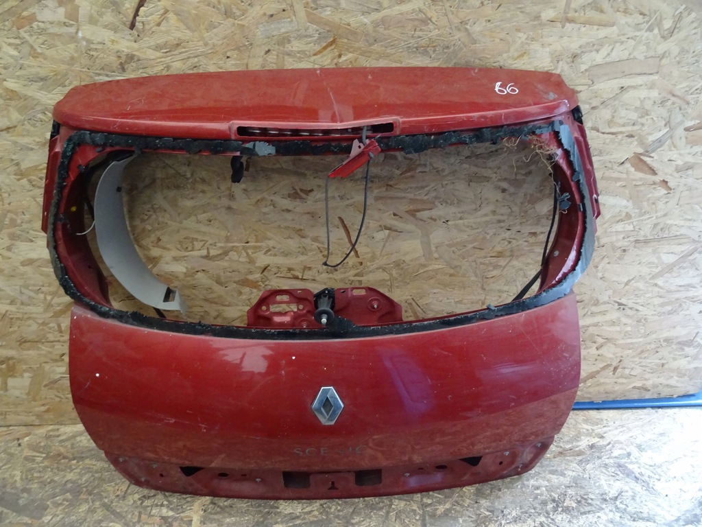 фото №1, Крышка багажника задняя renault scenic ii