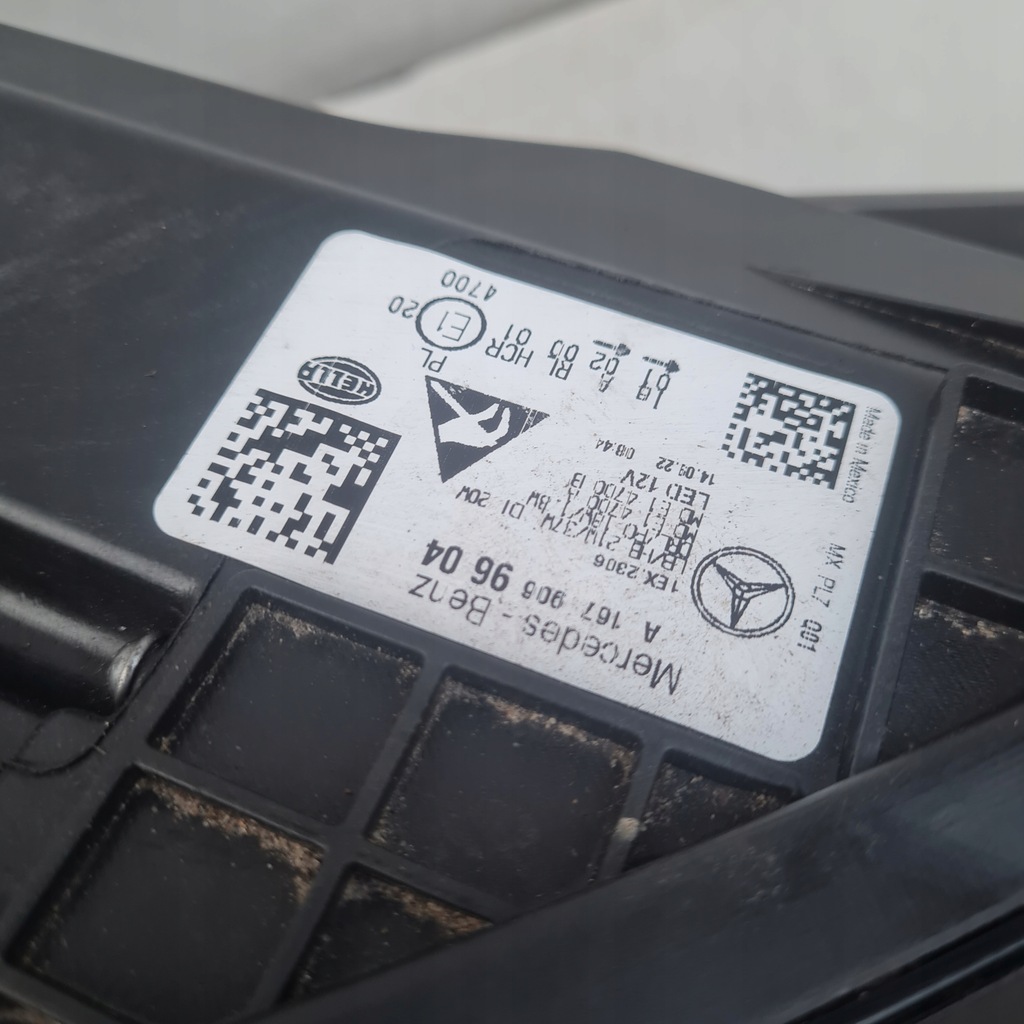 фото №4, Mercedes gle ii w167 лампа права перед full led perfoman