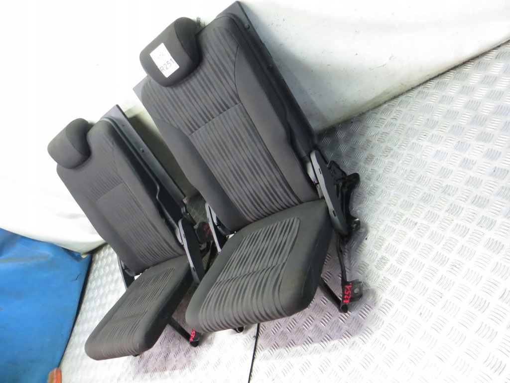 фото №2, Opel zafira c сиденье заднее сиденье iii ряд kpl 12-