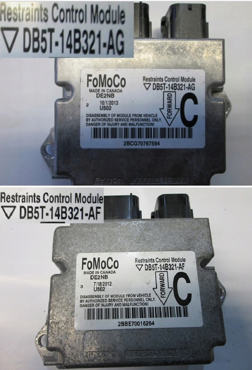 фото №1, Ford explorer 11- модуль подушка безпеки db5t-14b321-ag
