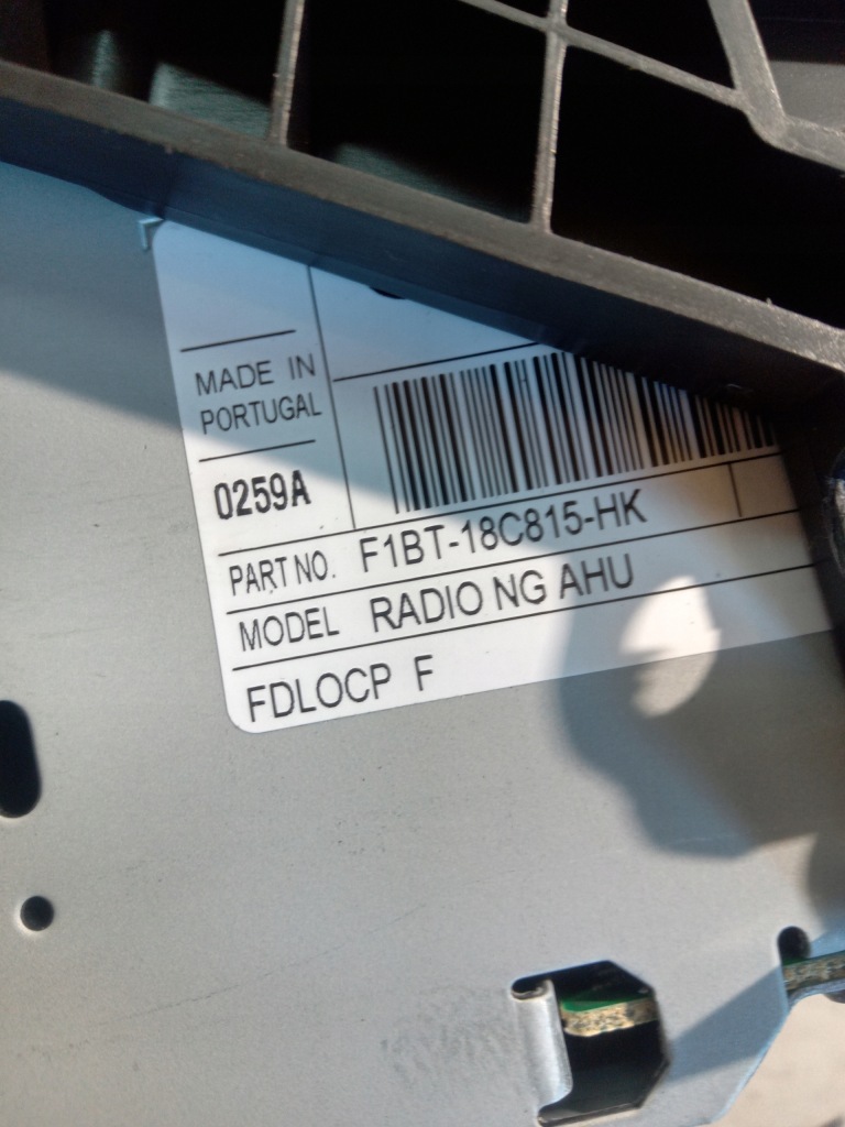 Ford focus mk3 рестайлинг  радио навигация сенсорный панель Оригинал