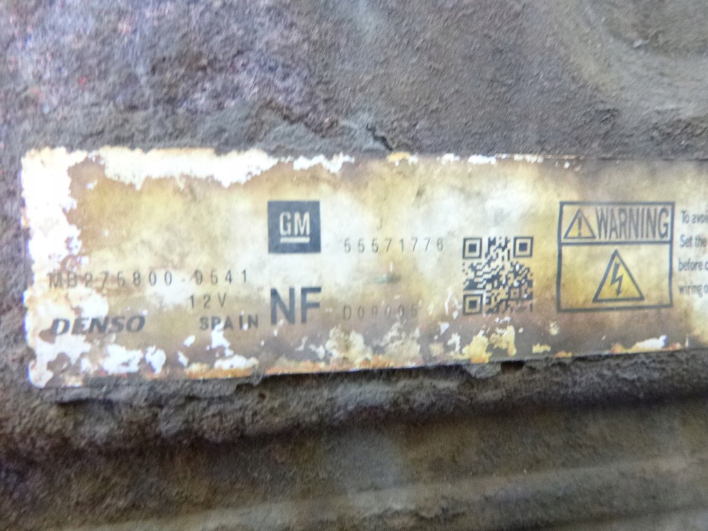 фото №6, Набір стартовий бортовий комп'ютер opel astra h 1.7 cdti 2009r. 55571776