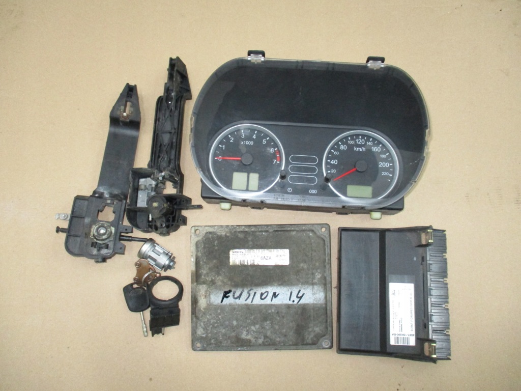 фото №1, Бортовой компьютер замок зажигания счетчик fusion i 1.4 b 05r