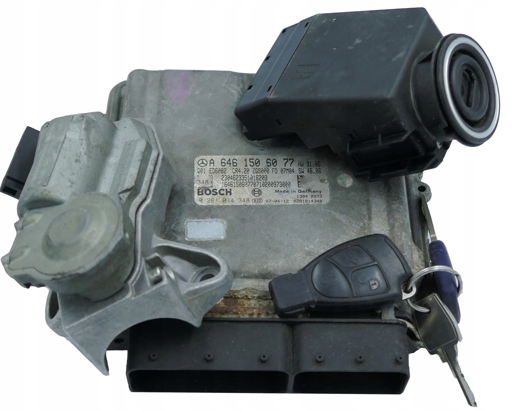 фото №1, Набір стартовий mercedes sprinter 0281014348 a6461506077 програмування