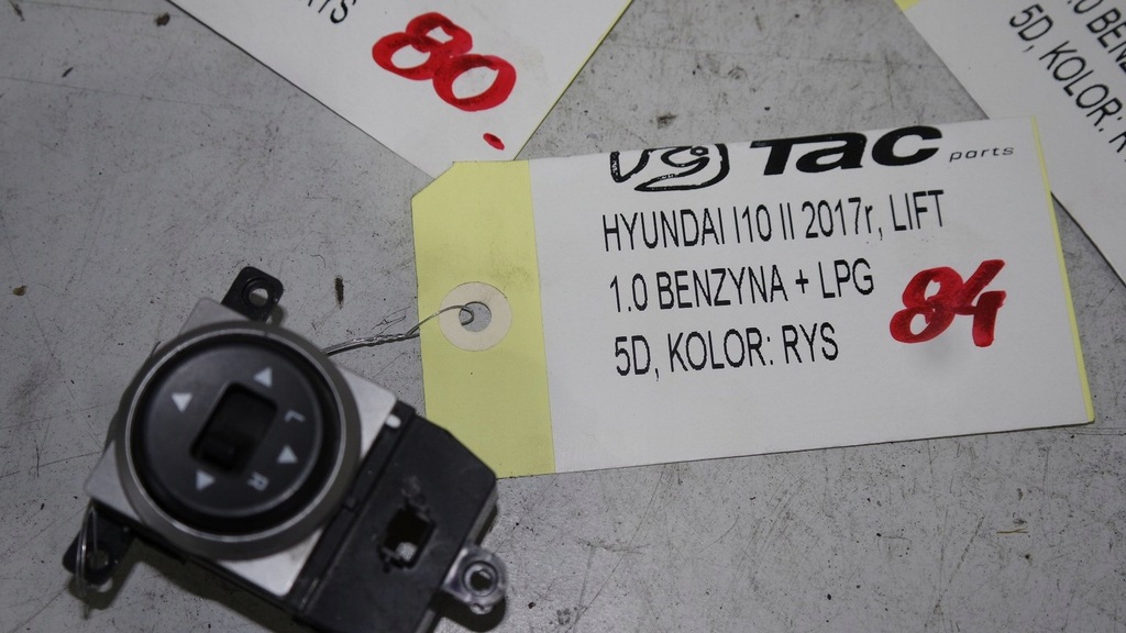 фото №7, Панель кнопка кнопки hyundai i10 ii lift