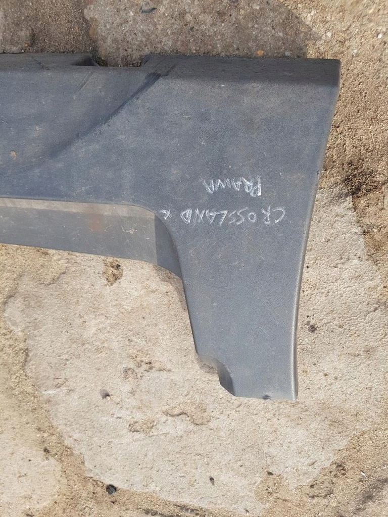 фото №2, Молдинг порог правая opel crossland x