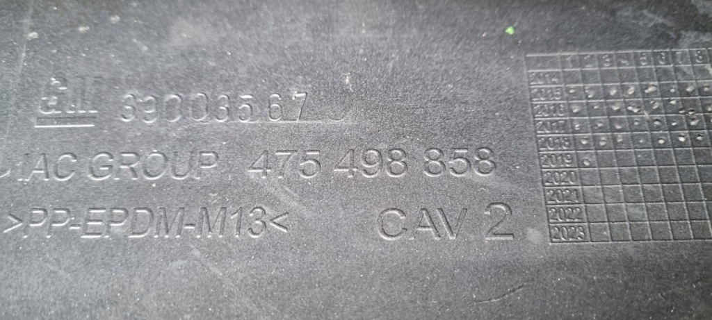 фото №16, Opel corsa e 2015- бампер перед оригинал a335