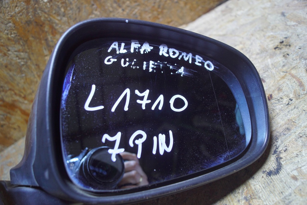 фото №12, Alfa romeo giulietta дзеркало праве хром 7 pin l1710